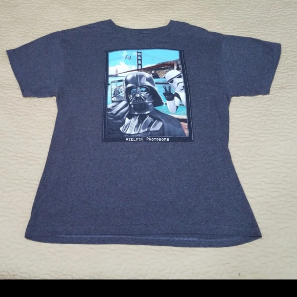 Custom Star Wars Selfie T shirt Size XL - Picture 5 of 5